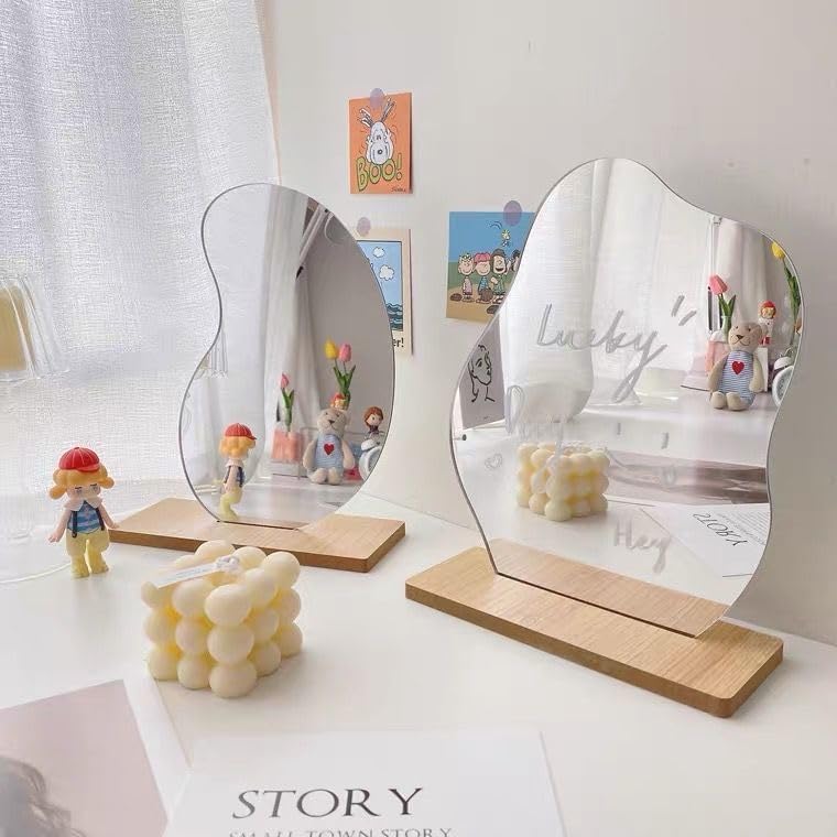 AuraCloud™ Asymmetrical Vanity Mirror