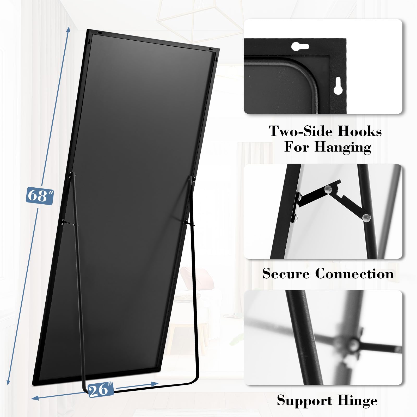 Lumière Arch™ Full-Length Mirror