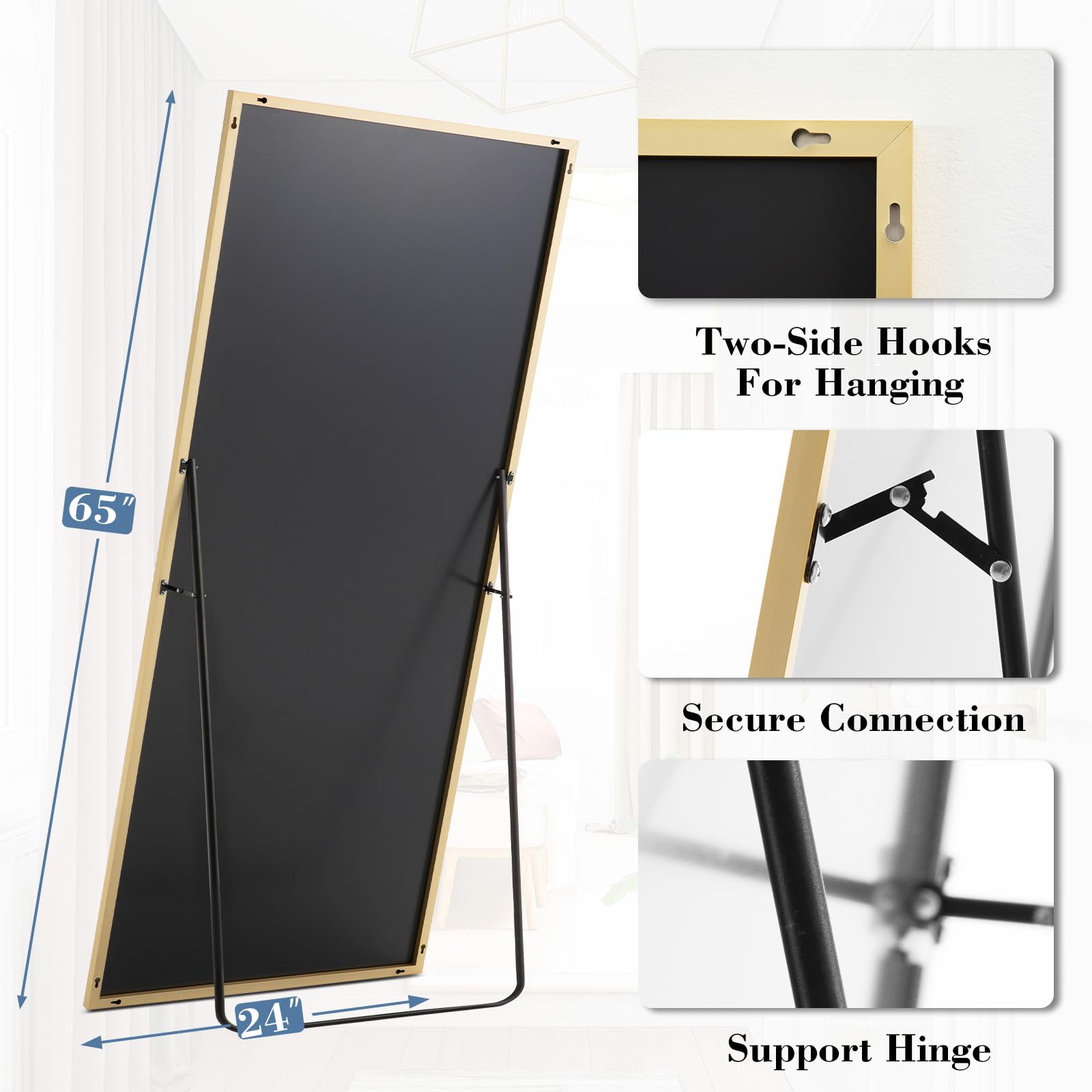 Lumière Arch™ Full-Length Mirror