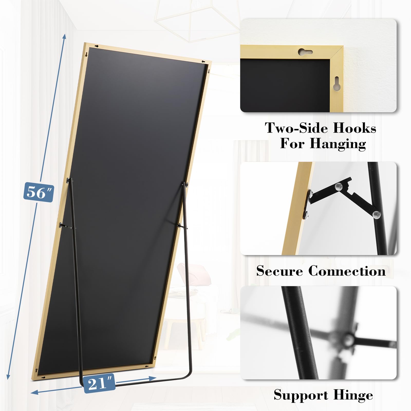 Lumière Arch™ Full-Length Mirror