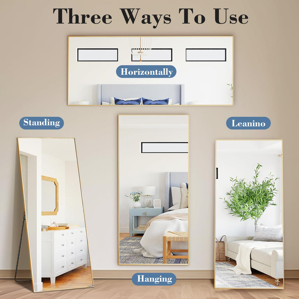 Lumière Arch™ Full-Length Mirror