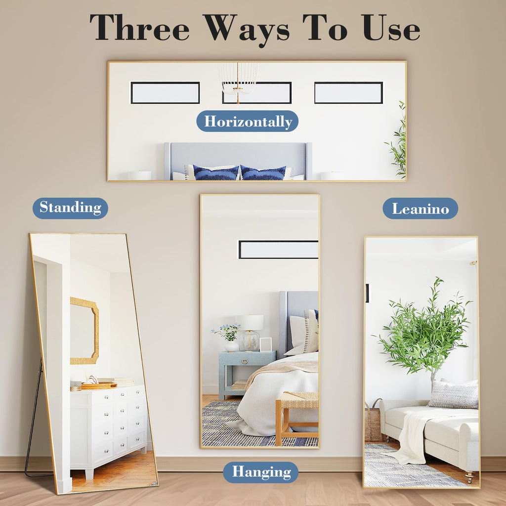 Lumière Arch™ Full-Length Mirror