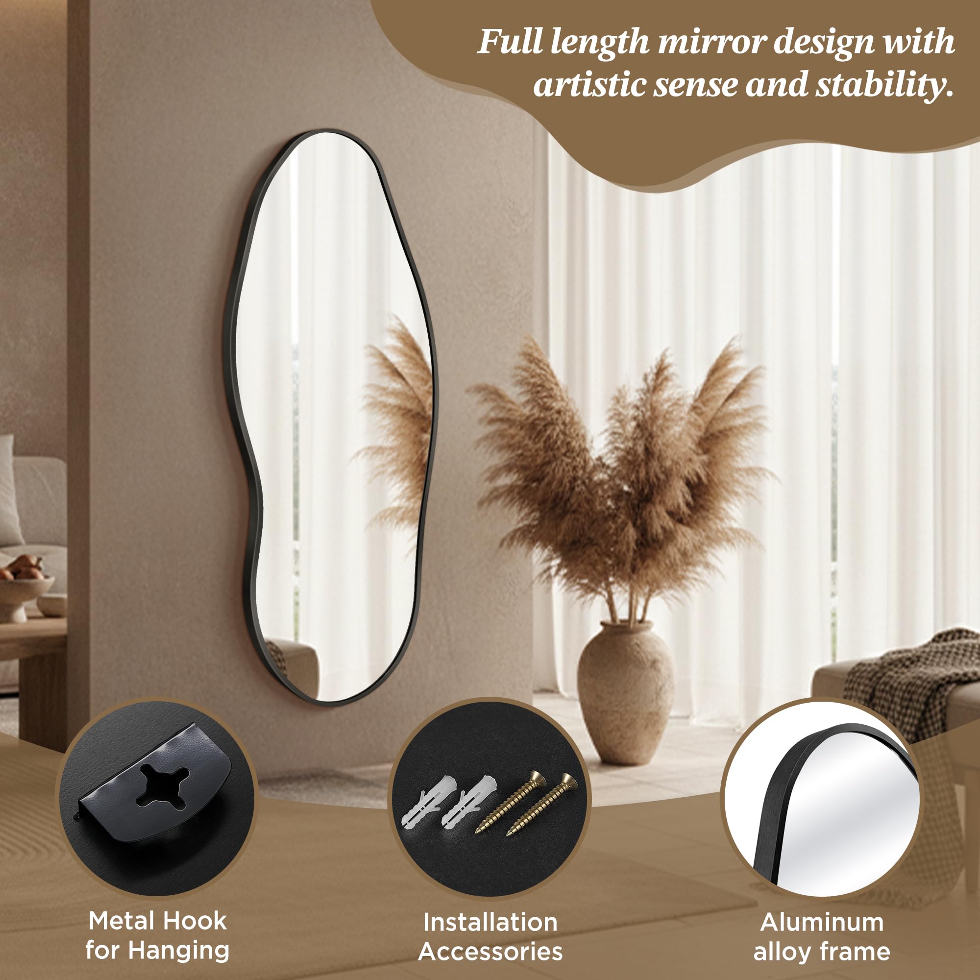 Auréa Form™ Statement Mirror
