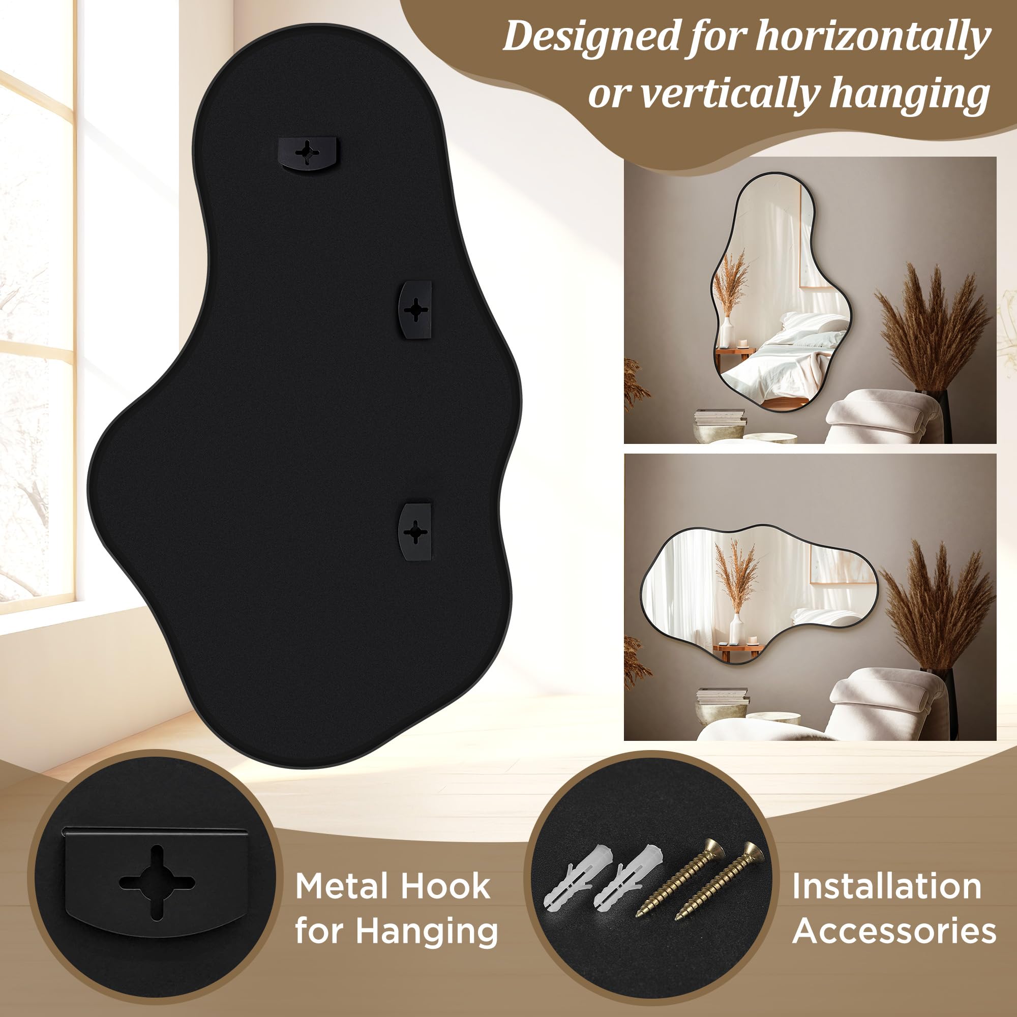Auréa Form™ Statement Mirror