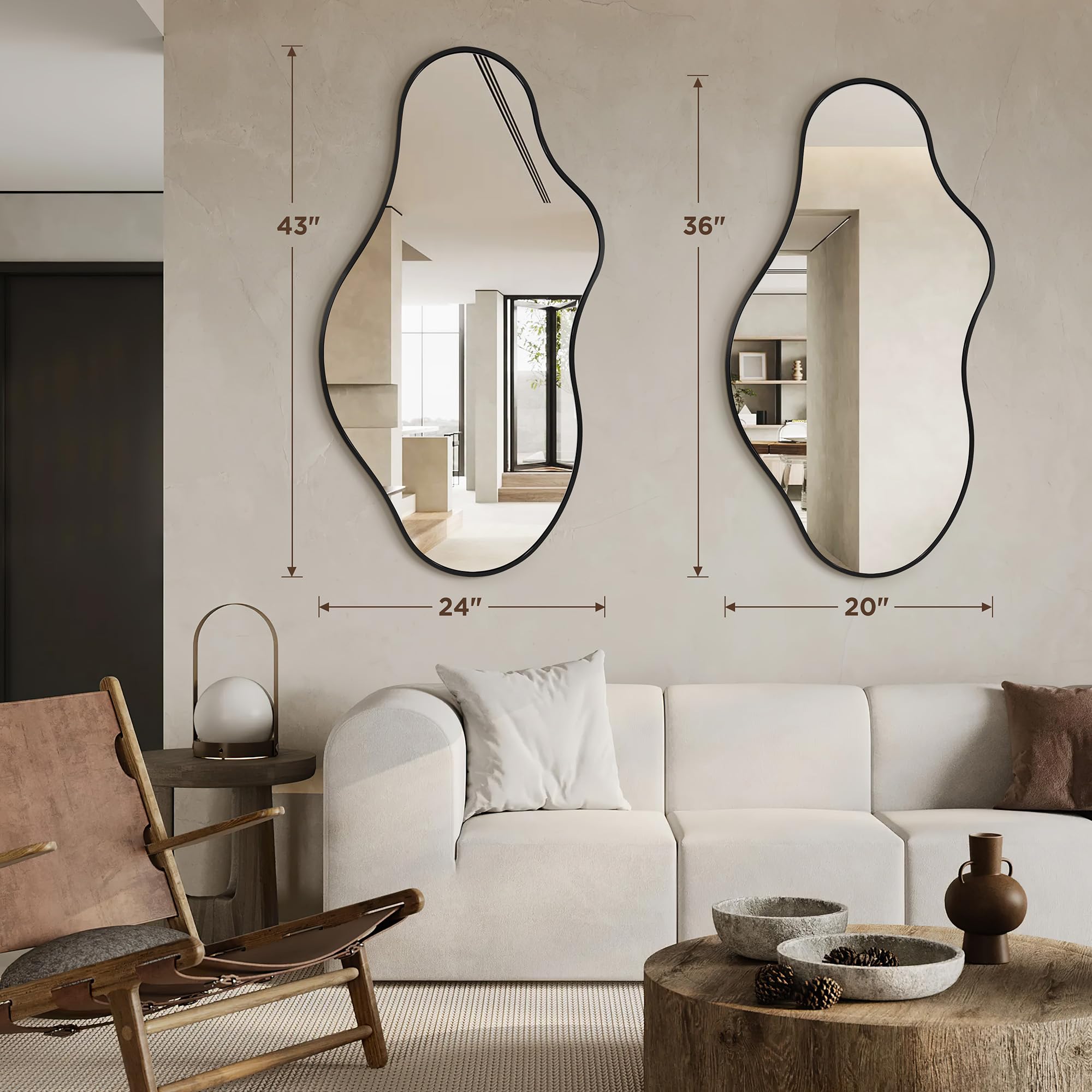Auréa Form™ Statement Mirror