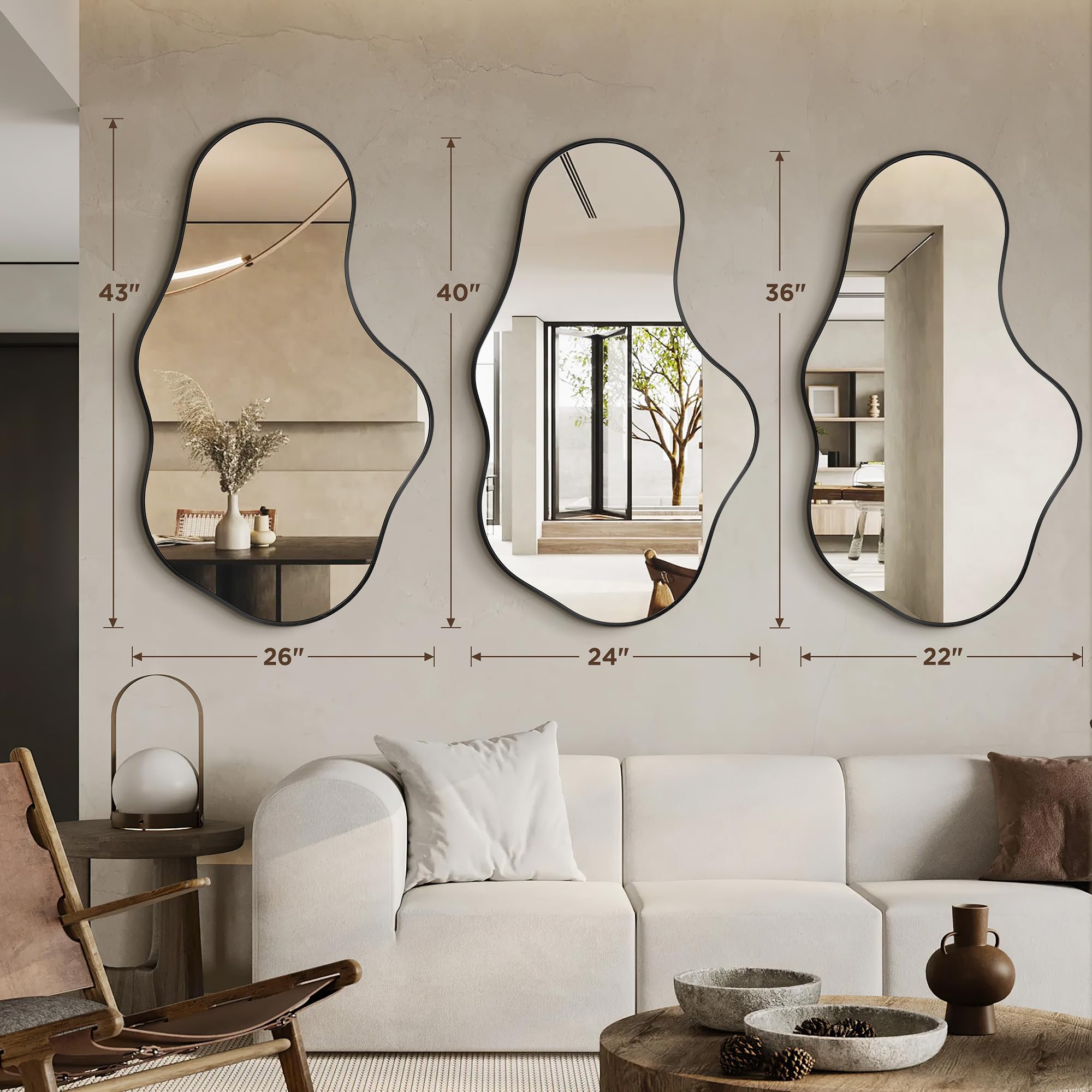 Auréa Form™ Statement Mirror