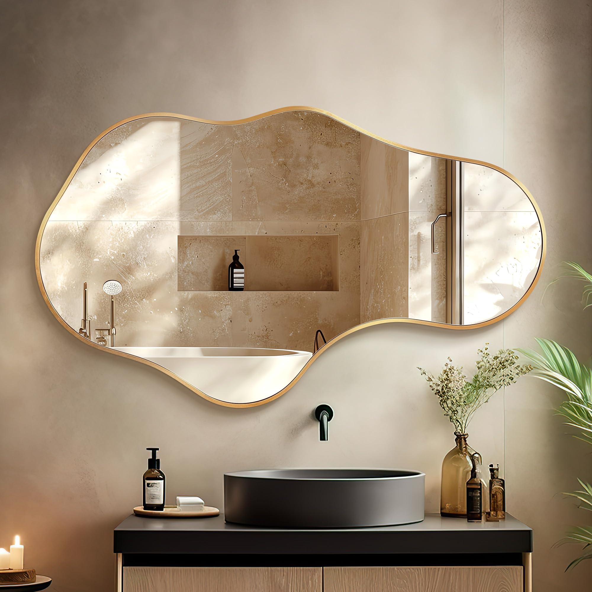 Auréa Form™ Statement Mirror