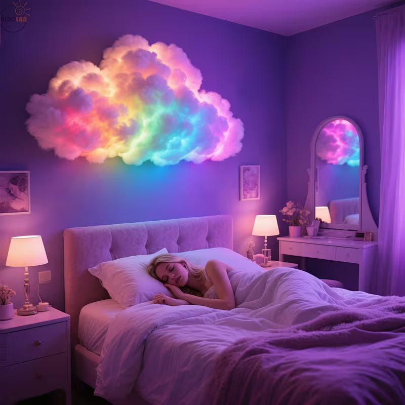 DIY 3D Cloud Light – RGBIC Thunder Cloud Lamp