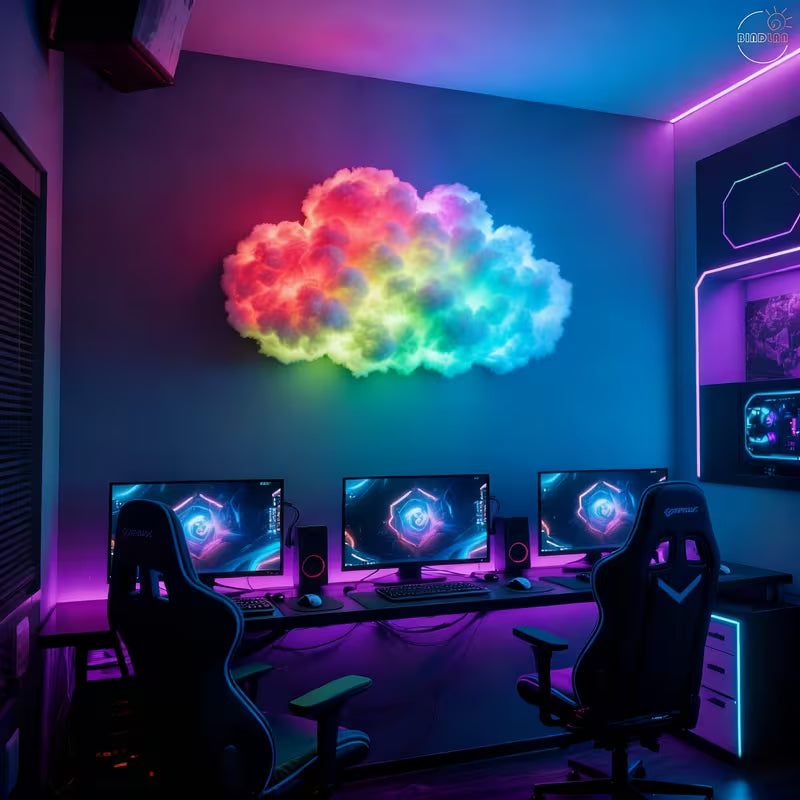 DIY 3D Cloud Light – RGBIC Thunder Cloud Lamp